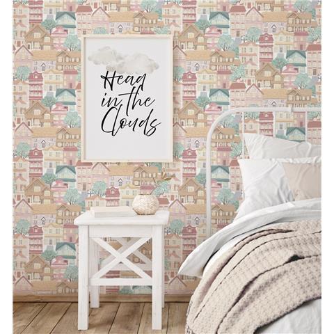 Galerie Kids + Teens Whimsical Houses Wallpaper G78603 p64