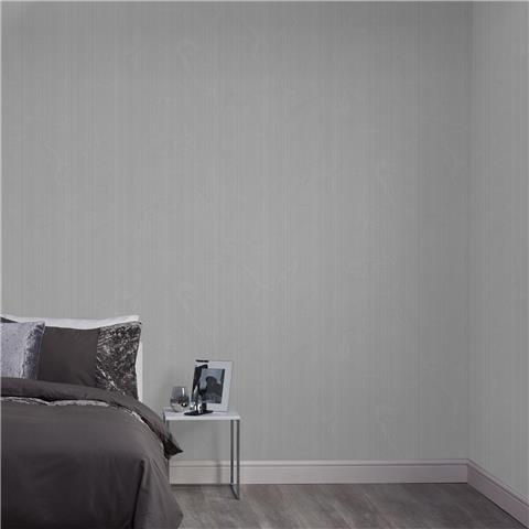 Super Fresco Easy Glitter Stria Wallpaper 119563 Silver