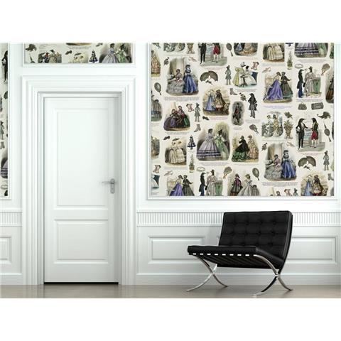Graduate Collection Wallpaper Visitorian Fashionista Tinted