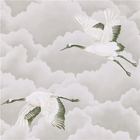 Harlequin Colour1 Wallpaper Cranes in Flight 111230 Platinum
