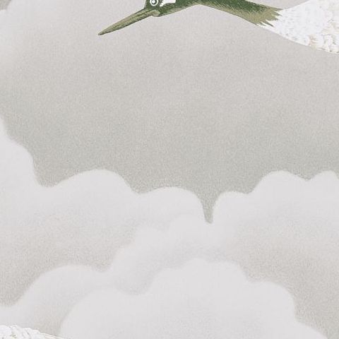 Harlequin Palmetto Wallpaper-Cranes in Flight 111230