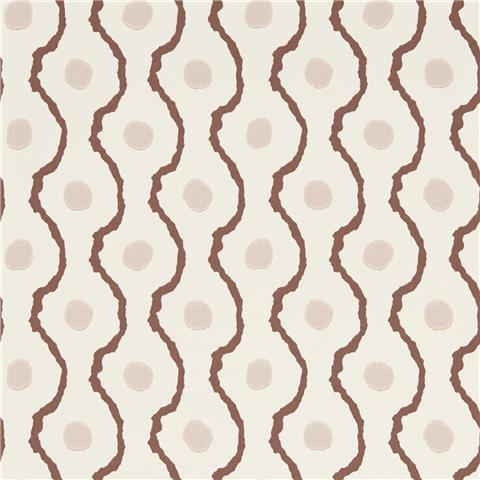 Harlequin x Henry Holland Wallpaper Connor 113157 Chocolate/Duck Egg