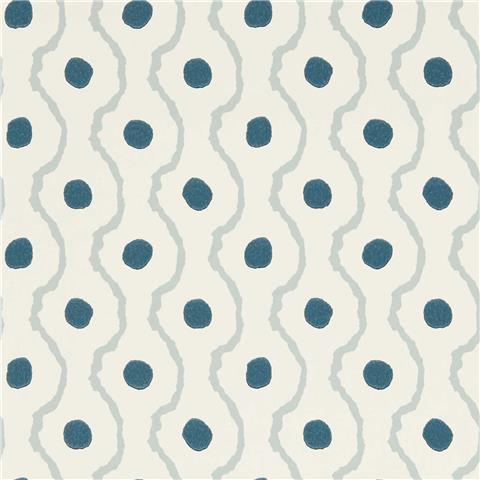 Harlequin x Henry Holland Wallpaper Connor 113160 Pacific/Glacier