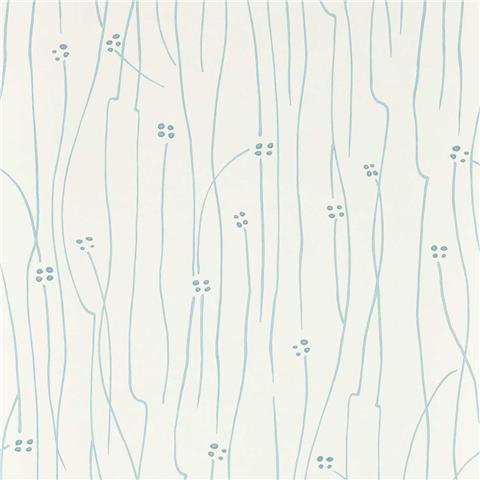 Harlequin Kasuri Wallpaper Eizou 113214 Sky/Indigo