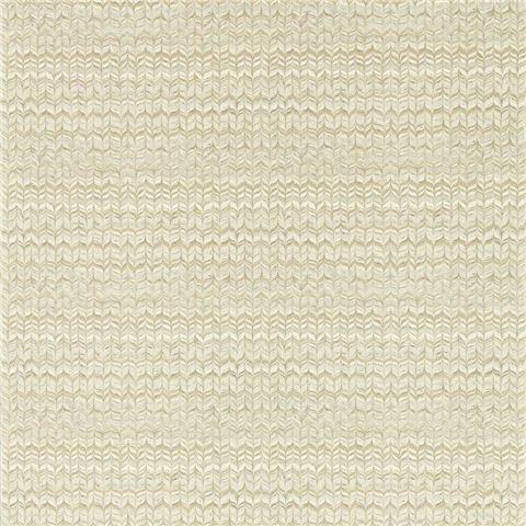 Harlequin Kasuri Wallpaper Soboku 113219 Oyster/Gold
