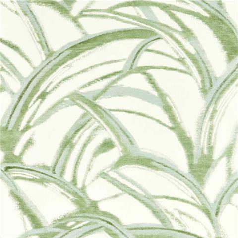 Harlequin Kasuri Wallpaper Kimono 113226 Seaglass/Evergreen