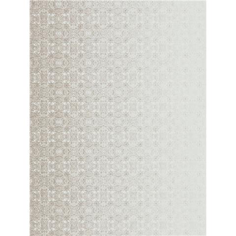 Harlequin Lucero Wallpaper- Eminence Graded Stripe 111738 Colourway Rose Gold/Oyster