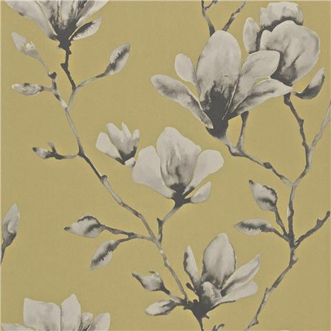Harlequin Purity Edit Wallpaper Lotus 110879 Mustard