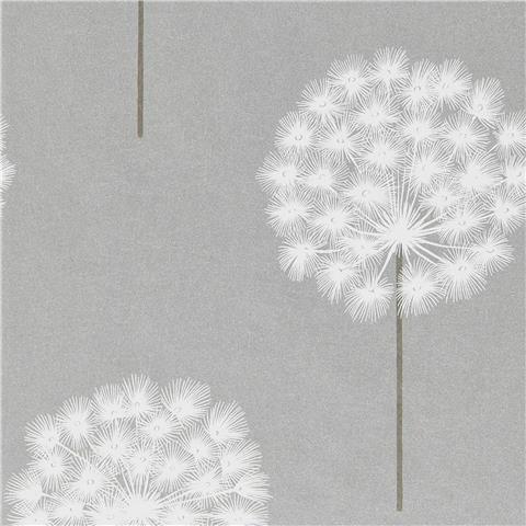 Harlequin Purity Edit Wallpaper Amity 111889 Silver/Chalk