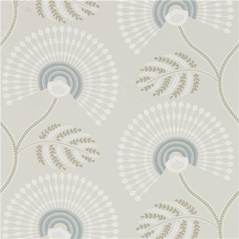 Harlequin Purity Edit Wallpaper Louella 111910 Seaglass/Pearl