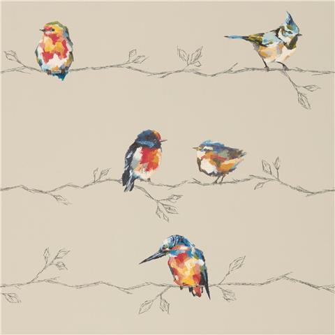 Harlequin Purity Edit Wallpaper Persico 111486 Coral/Lemon