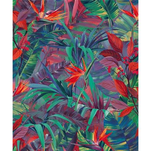 Grandeco Life Jungle Fever paradise flower Wallpaper J2301
