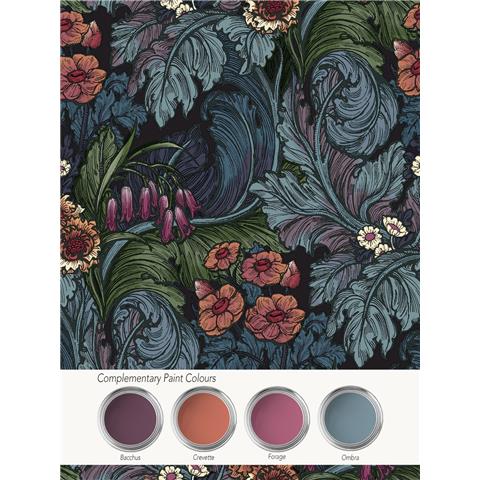 Laurence Llewelyn-Bowen Off the Wall Hedgerovia Wallpaper LB25134