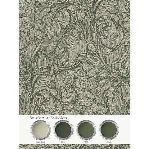 Laurence Llewelyn-Bowen Off the Wall Hedgerovia Wallpaper LB25136