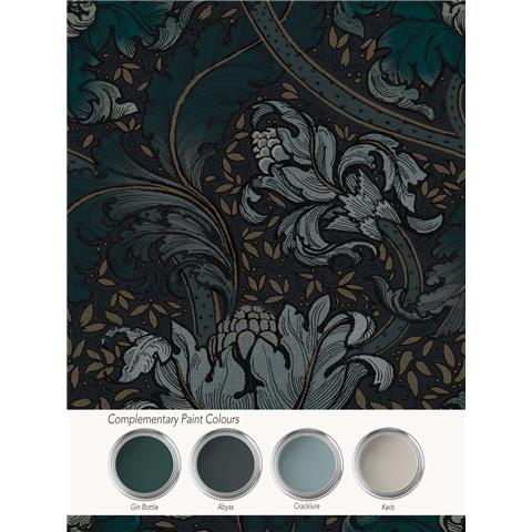 Laurence Llewelyn-Bowen Off the Wall Morris Major Wallpaper LB25144