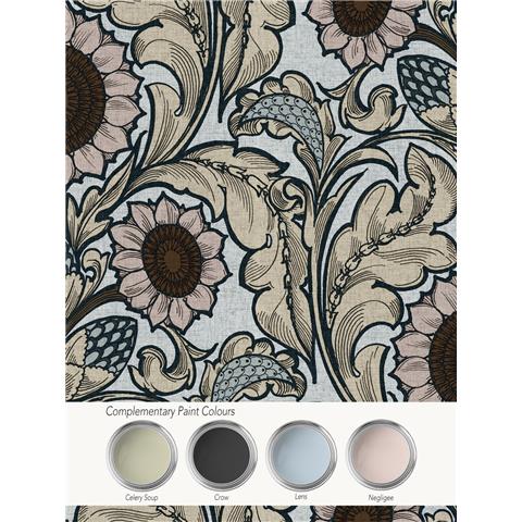 Laurence Llewelyn-Bowen Off the Wall Sunnyside Up Wallpaper LB25148