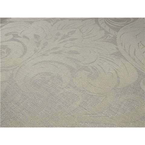 Laurence Llewelyn-Bowen Off the Wall Damask Sauvage Flock Wallpaper LB25171