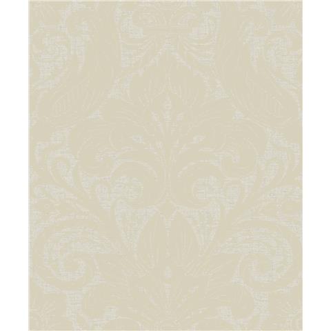 Laurence Llewelyn-Bowen Off the Wall Damask Sauvage Flock Wallpaper LB25172