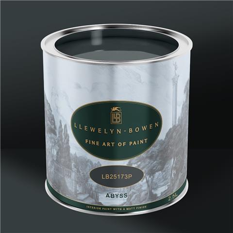 LLB Off the Wall Matt Emulsion 2.5litre LB25173P Abyss