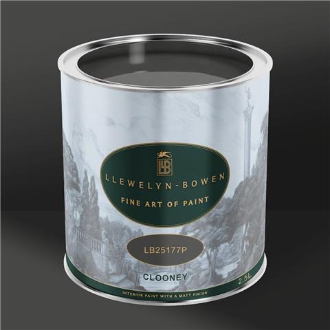 LLB Off the Wall Matt Emulsion 2.5litre LB25177P Clooney