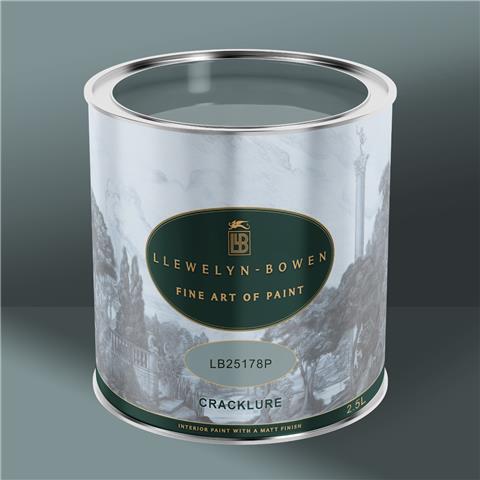 LLB Off the Wall Matt Emulsion 2.5litre LB25178P Cracklelustre