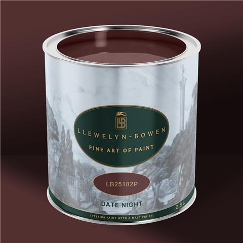 LLB Off the Wall Matt Emulsion 2.5litre LB25182P Date Night