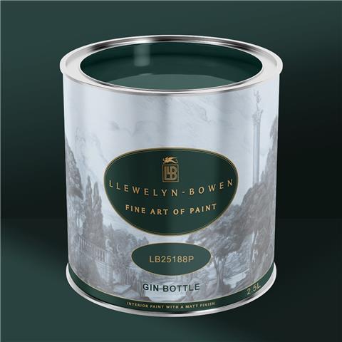 LLB Off the Wall Matt Emulsion 2.5litre LB25188P Gin Bottle