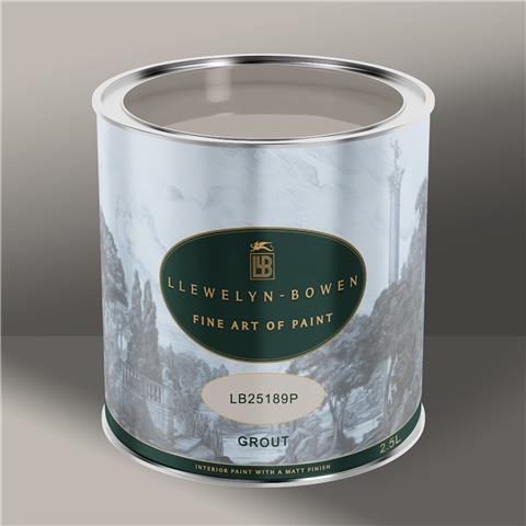 LLB Off the Wall Matt Emulsion 2.5litre LB25189P Grout