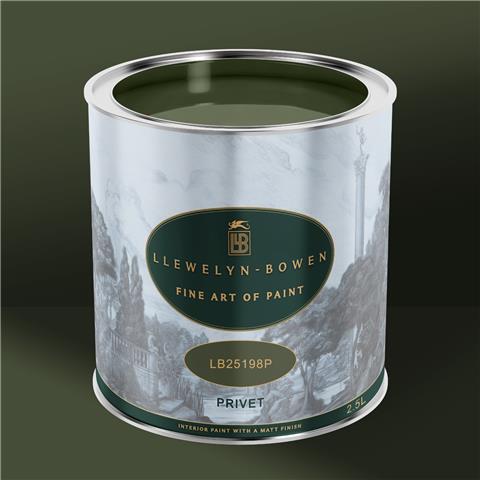 LLB Off the Wall Matt Emulsion 2.5litre LB25198P Privet