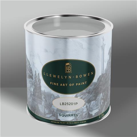 LLB Off the Wall Matt Emulsion 2.5litre LB25201P Squirrel