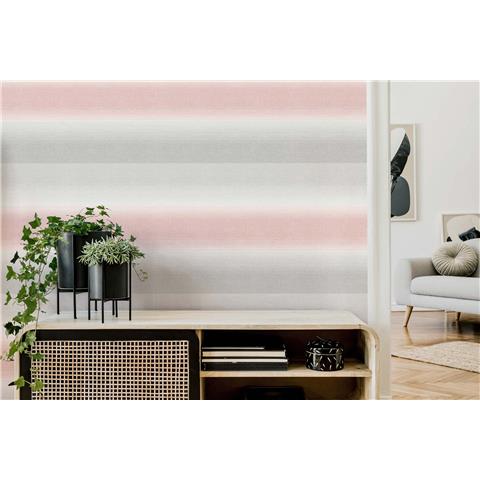 Crown Kirby Stripe wallpaper M1642 Pink