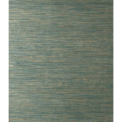 Crown Fushion Grasscloth Look Wallpaper M1768 Teal