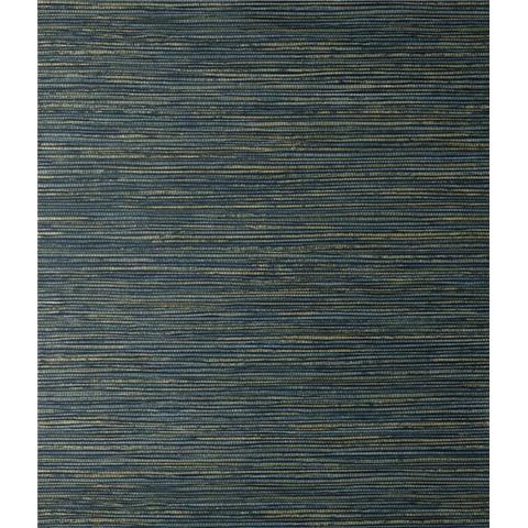 Crown Fushion Grasscloth Look Wallpaper M1769 Navy