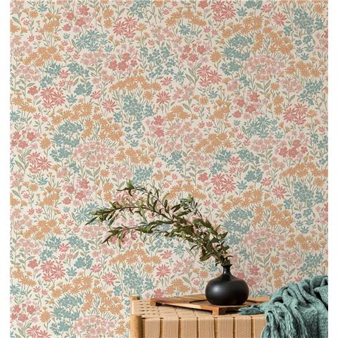 Crown Ashdown Archive Wallpaper Ditsy Daisies M1811