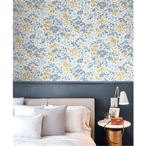 Crown Ashdown Archive Wallpaper Ditsy Daisies M1814