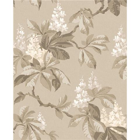 Crown Ashdown Archive Wallpaper Chestnut Floral M1820