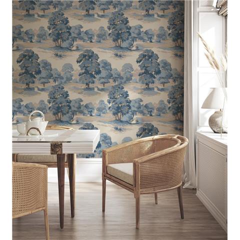 Crown Ashdown Archive Wallpaper Sherwood M1830