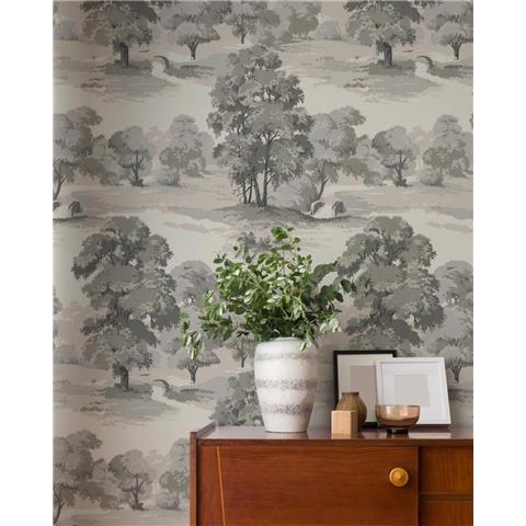 Crown Ashdown Archive Wallpaper Sherwood M1831