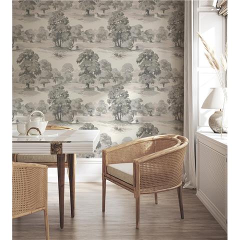 Crown Ashdown Archive Wallpaper Sherwood M1831