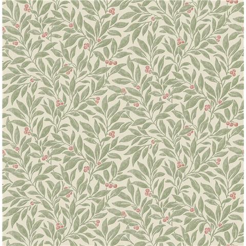 Crown Ashdown Archive Wallpaper Winter Berry M1840