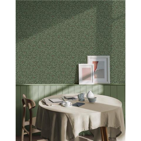 Crown Ashdown Archive Wallpaper Winter Berry M1844