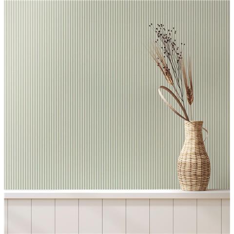 Crown Ashdown Archive Wallpaper Ticking Stripe M1846