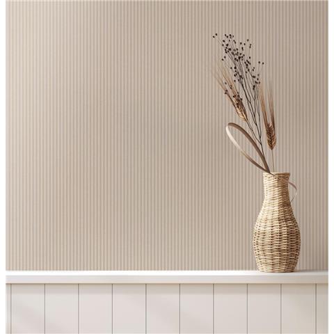 Crown Ashdown Archive Wallpaper Ticking Stripe M1848