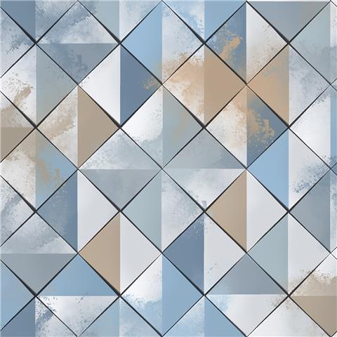 Ugepa Pop Wallpaper Oblique M46701 Blue p51