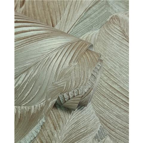 Vymura Gianni Palm Wallpaper M95688 Khaki