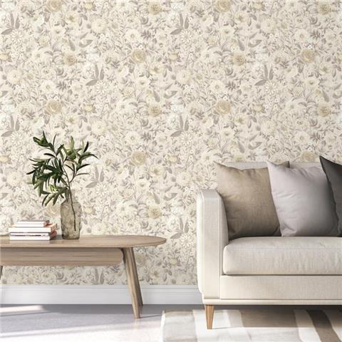 Vymura Florian Wallpaper M95709 Natural
