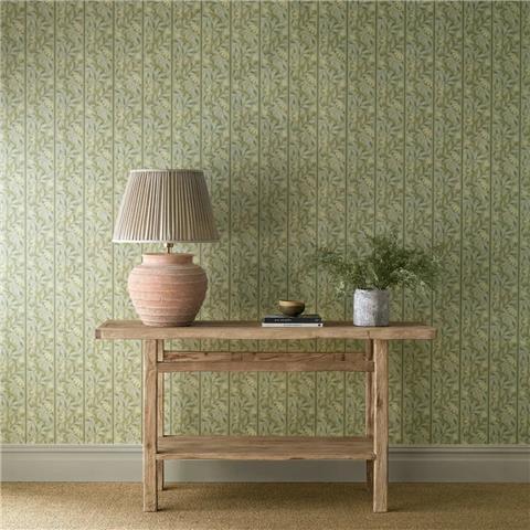 Morris & Co Wallpaper Peony Trellis 217570 Sage