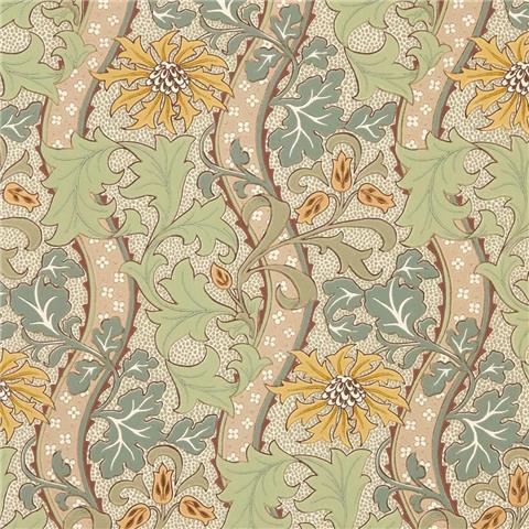 Morris & Co Wallpaper Cornflower 217583 Lemon/Sage