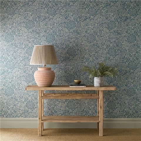 Morris & Co Wallpaper Chamomile 217588 China Blue