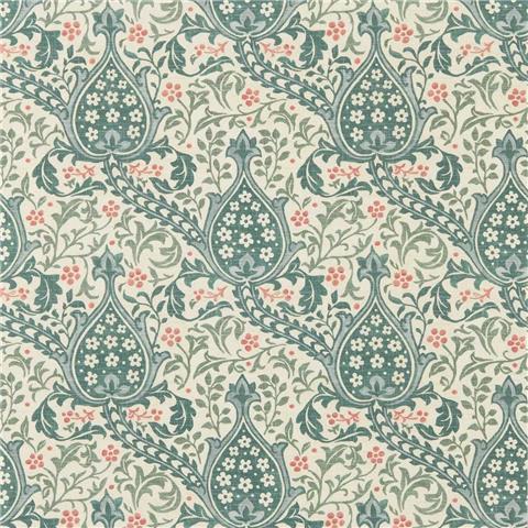 Morris & Co Wallpaper Persian Tulip 217599 Teal